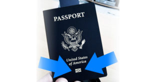 Passport with RFID
